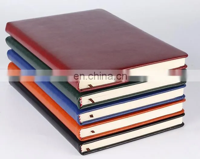 A5 PU Leather Notebook Office Folio Organizer Business Looseleaf Notebook