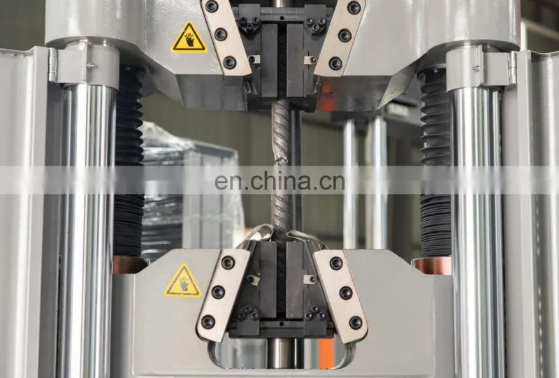 Computerized utm 1000kn tensile universal testing with microcomputer controlled servo steel stranded wire test machine