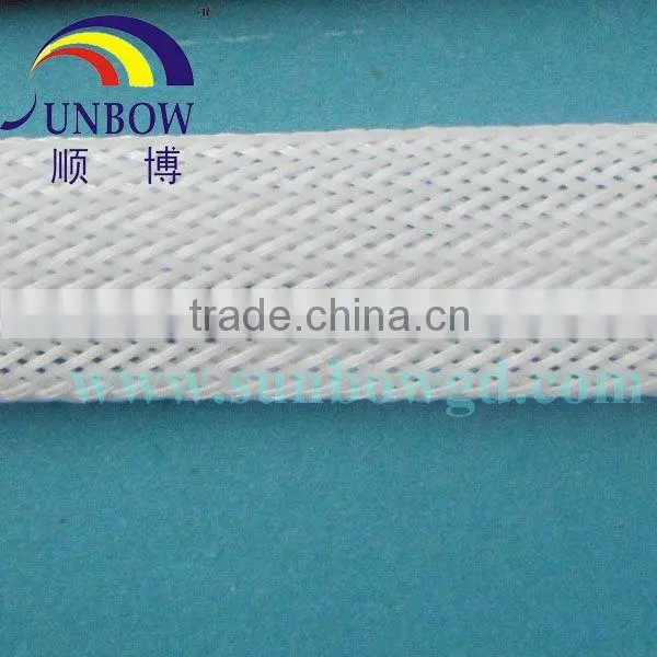 UL flame retardant PET braided cable wrap