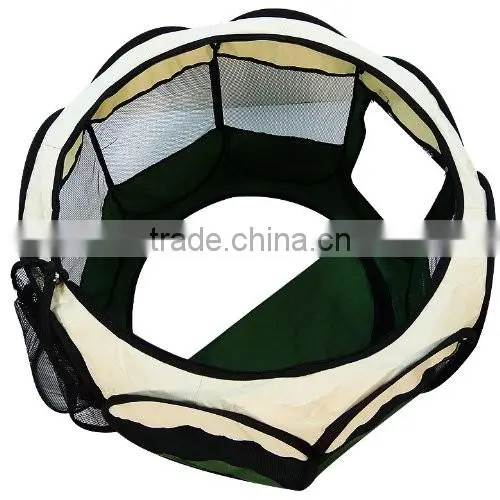 Two-Door Pop Up Pet Exercise Playpen Kennel