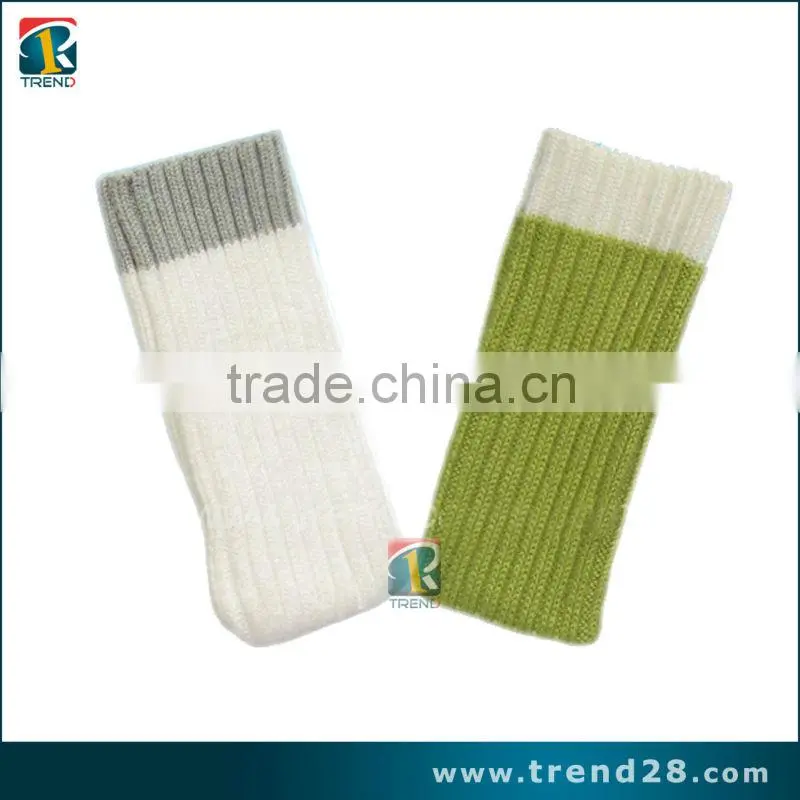 Colorful knitted cell phone sock case