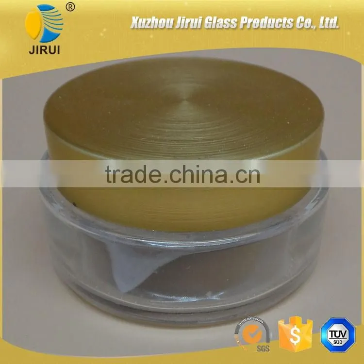70ml clear glass cream jar with lid