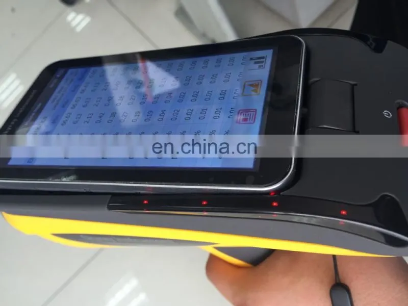 handheld xrf metal analyzer for alloy rapid analyze