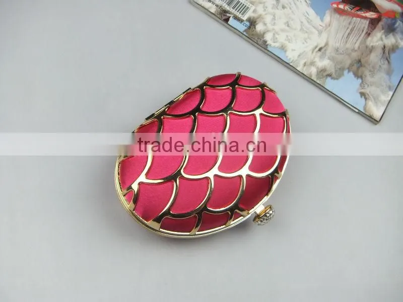 NEW ! TOP Quality Oval Evening Bags Evening Party Bags For Women With Chain