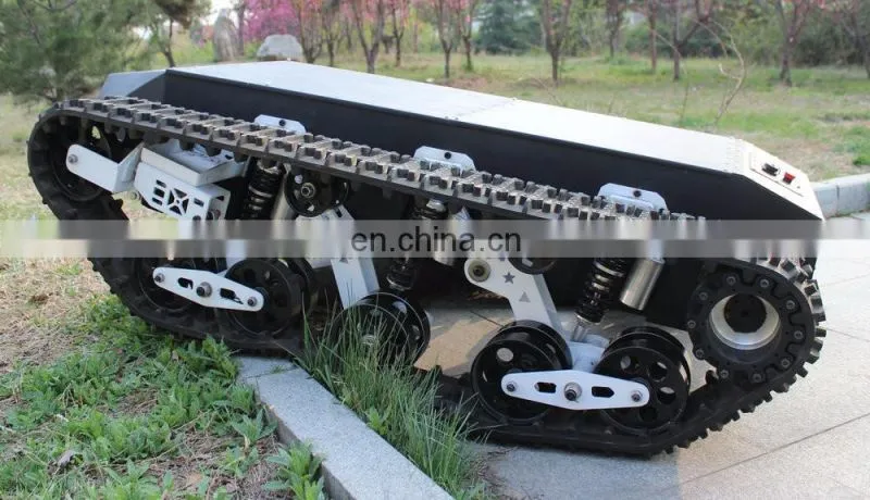 electric track chassis robot platform