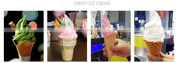 Hot sale High Quality Wholesale Commercial stand & table top Ice Cream Machine 3 Flavor Soft Serve Ice Cream Maker Machine