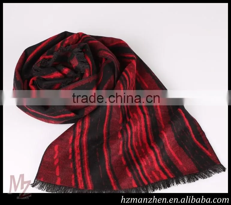 The new 2016 Christmas jacquard flannelette silk scarf