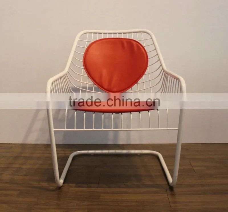 Leisure style metal frame outdoor furniture china wholesale chairs