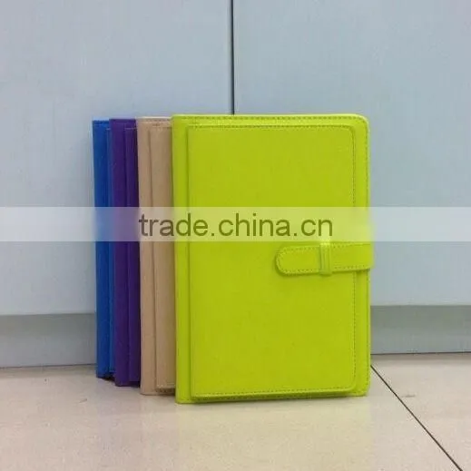 Popular type journal with strap closure