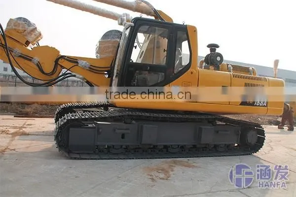 HF168A crawler type rotary piling rig