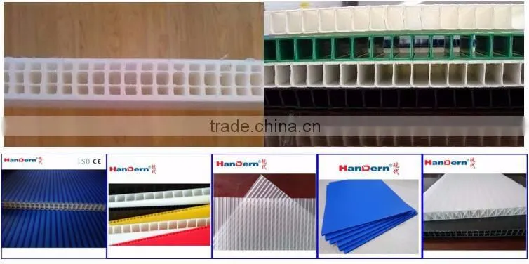 PP corrugated board extrusion machine