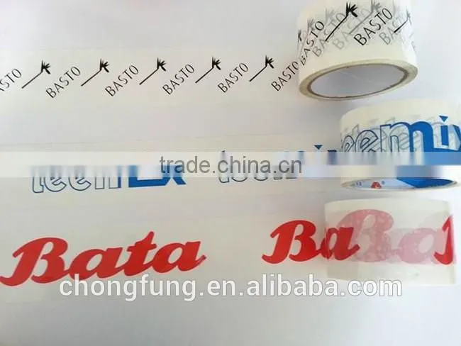 Customized Logo Printed Tape , Heavy Duty Box Closing Tape