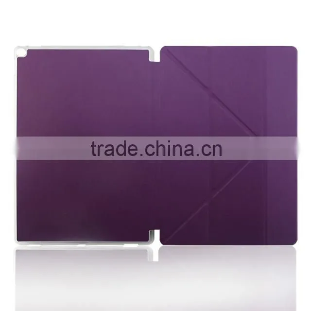 unique stand leather case cover for ipad pro 12.9 factory supply