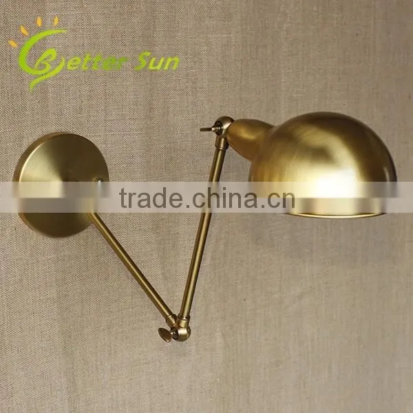 Antique Swing Arm 3W LED Wall Lamp for Hotel