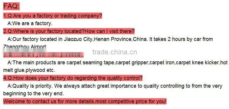 Carpet Knee Kicker from china supplier carpet installation how to use a knee kicker