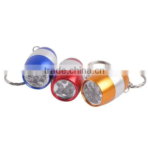 Best Promotional Item 6 LED Light Mini Cute Flashlight Keychain
