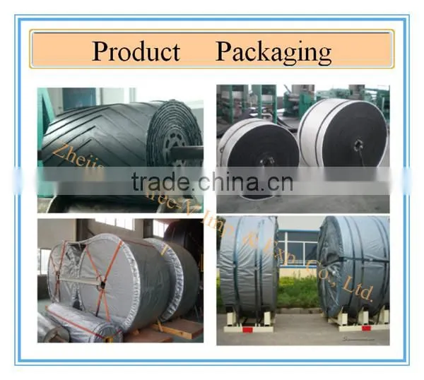 Patterned conveyor belt
