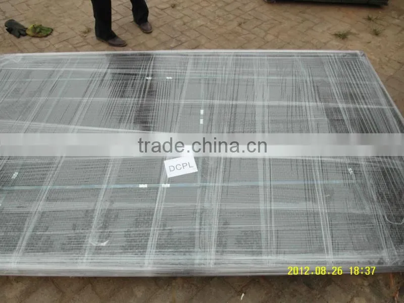 hook with steel reinforced mine mesh screen
