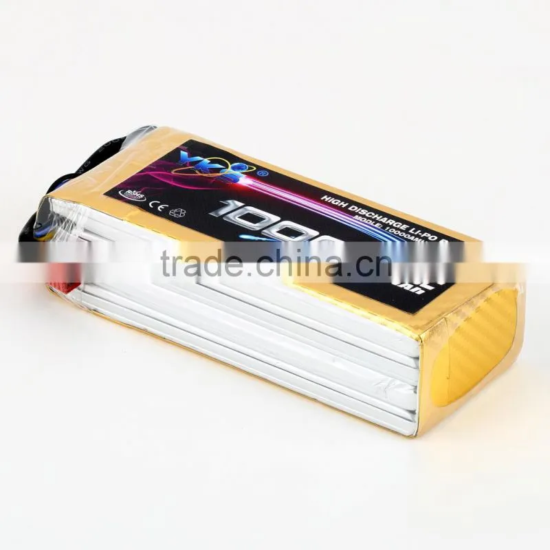 YKS 11.1V 10000MAH 25C Lipo Battery Pack Akku For RC Car Muli Helicopter