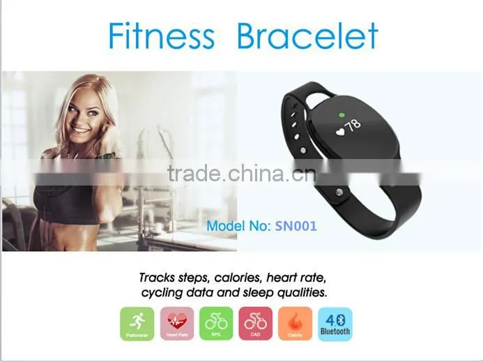 2015 New ANT+, Bluetooth Heart Rate Receiver Watch for adroid and IOS smart phones