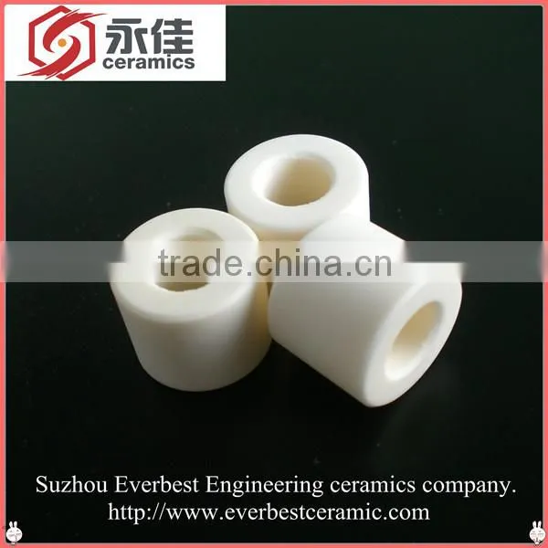 Alumina ceramic bushing parts with groove