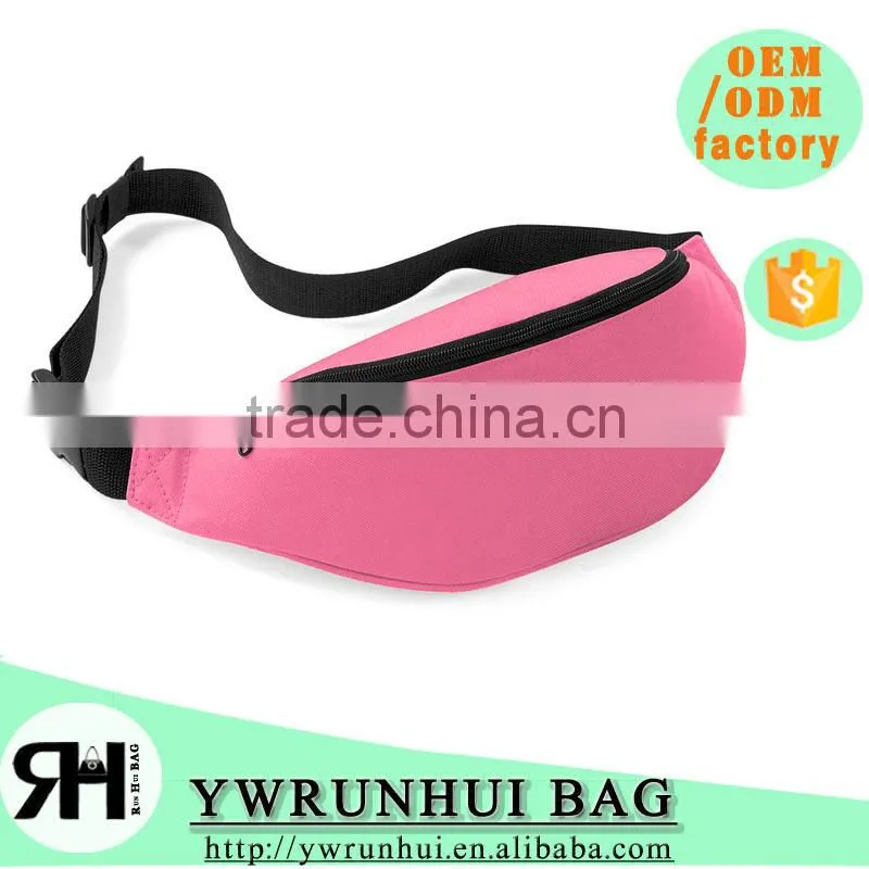 Simple Design Unisex Waist Pouch , Sports Waist Bag running bag