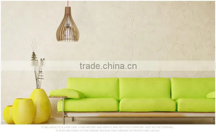 new design wood pendant lamp for shop or cafe JK-8005B-12 LED pendant light
