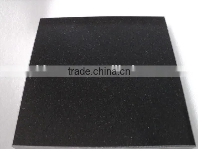 Polished shanxi black granite