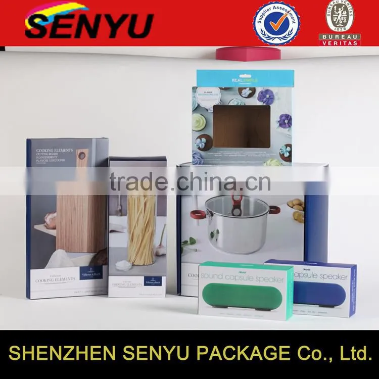 Different Size Customized Luxury Gift Packaging Paper Box Free Sample