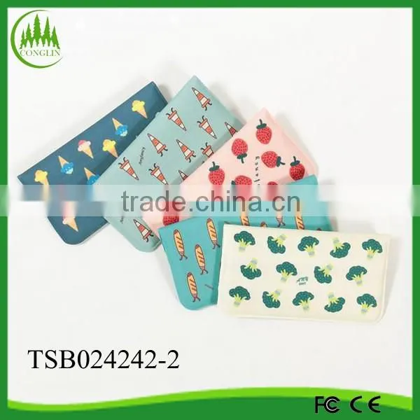 2016 promotional daily use unique money clip women and men wallet
