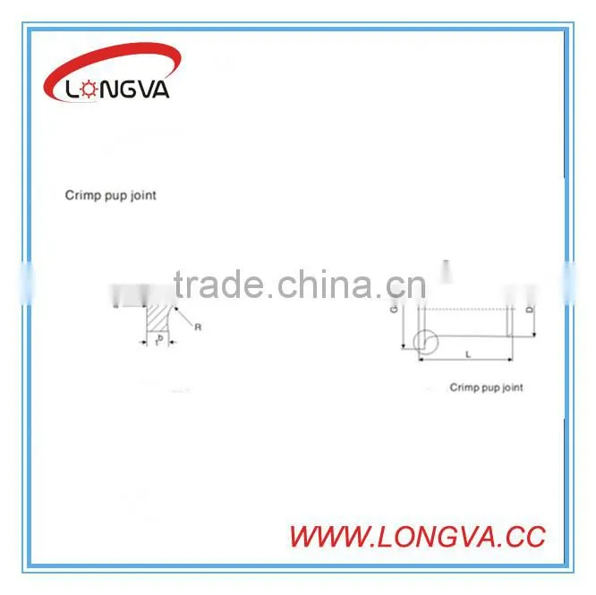 SS Pipe Fitting Lap Joint Stub End