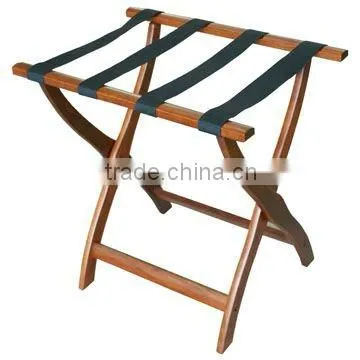 folding and wooden luggage racks