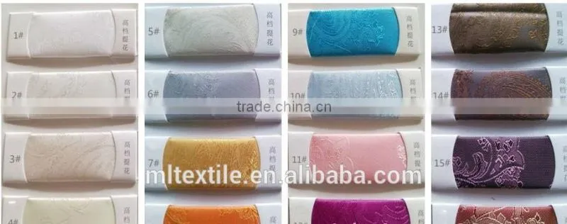 polyester rayon jacquard lining fabric for handbag