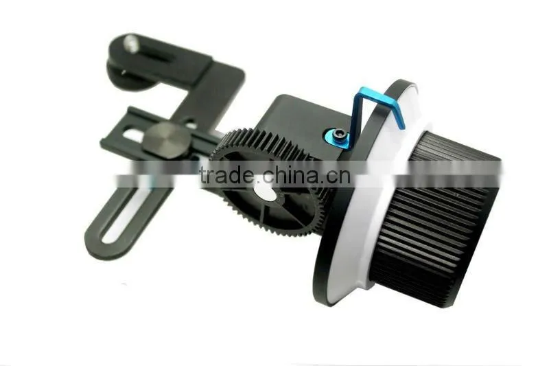 Follow Focus Finder F2 with 1/4 Screw Camera Bracket 15mm Rod Support for DSLR 5D Mark II