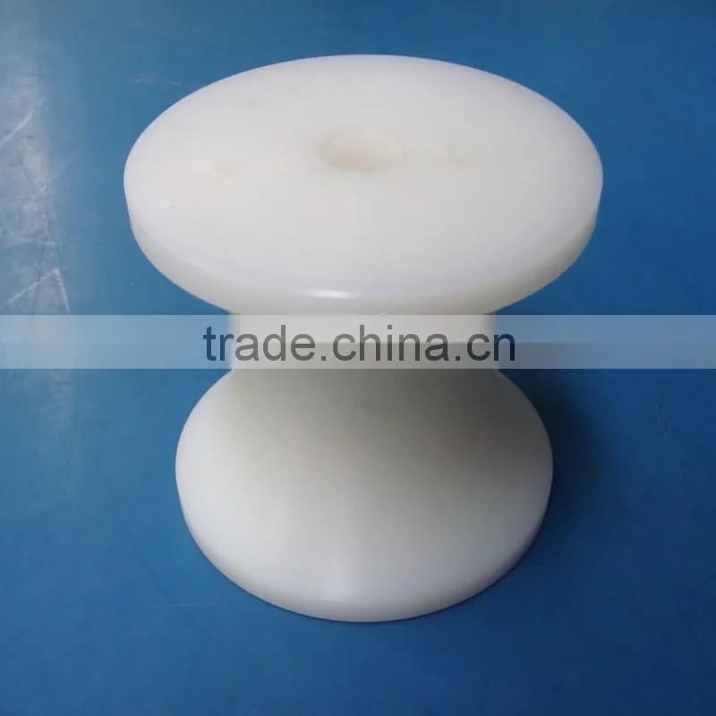 Manufacture ODM & OEM wear resistance nylon pa66 pulley v groove wheel