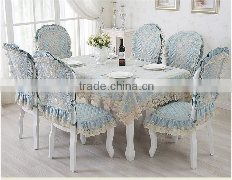 Embossed cheap tablecloth square lace tablecloth polyester lace tablecloth