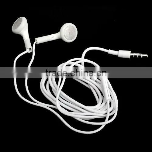 Fashion Stereo earphone for iphone earphone with Mic For iPhone 5 4 3GS iPod iPad