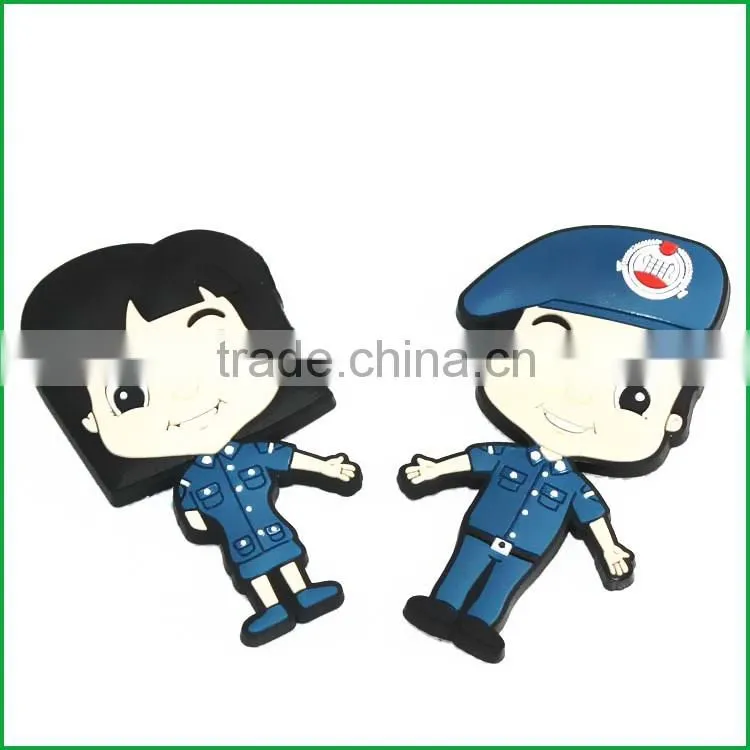 PVC 3d cartoon souvenir fridge magnet