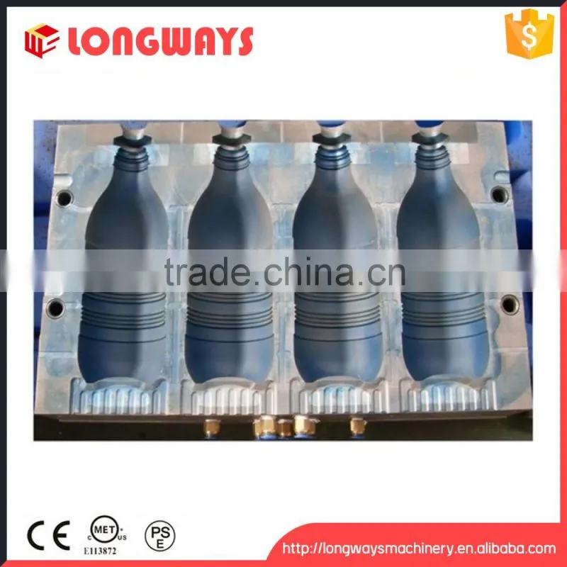 3 cavity plastic bottle blowing mould