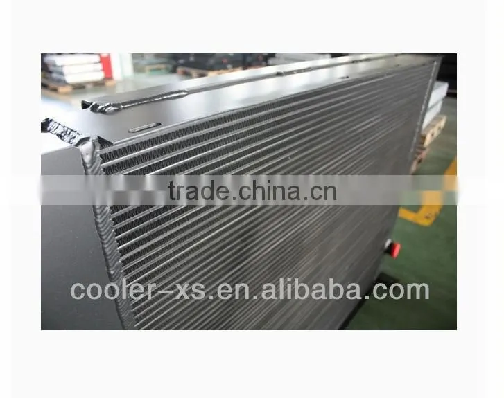 powder coating high efficient cross flow heat exchanger