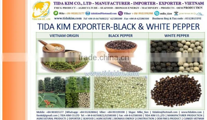 ORGANIC COCONUT WATER UHT TIDA KIM TETRA BOX 330ML 100ML - BLACK PEPPER - VIETNAM CASHEW NUTS- DESICCATED COCONUT