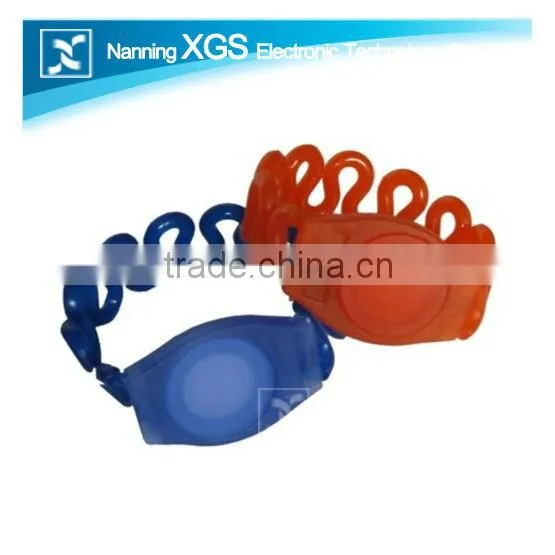 Fabric Flower Baby Hospital Rfid Wristbands For Medical