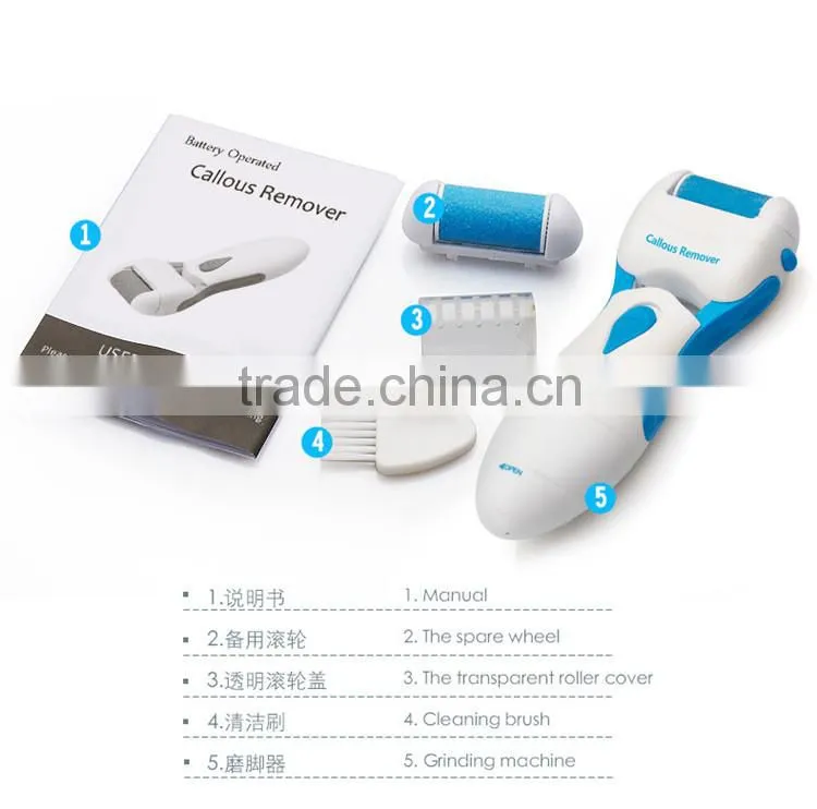 Professional foot callus remover battery operated callus remover
