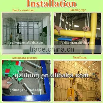 Luxury Soft Indoor Children Playground Equipment Malaysia 9-11i