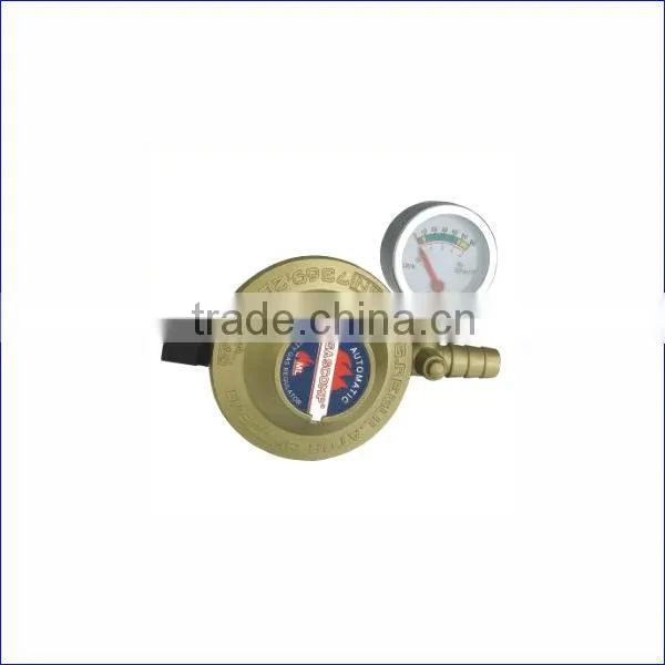 High Quality Auto LPG Regulator Valve with Meter, Zinc Alloy Gas Valve with Child Lock Switch