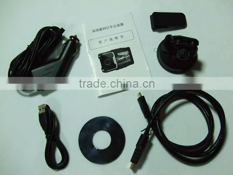 H8000 2.4" 5MP H.264 HDMI FULL HD 1080P GPS car video recorder
