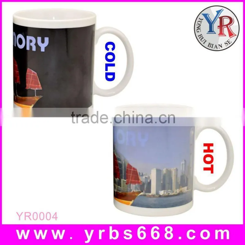Best selling gift items magic mug OEM accepted