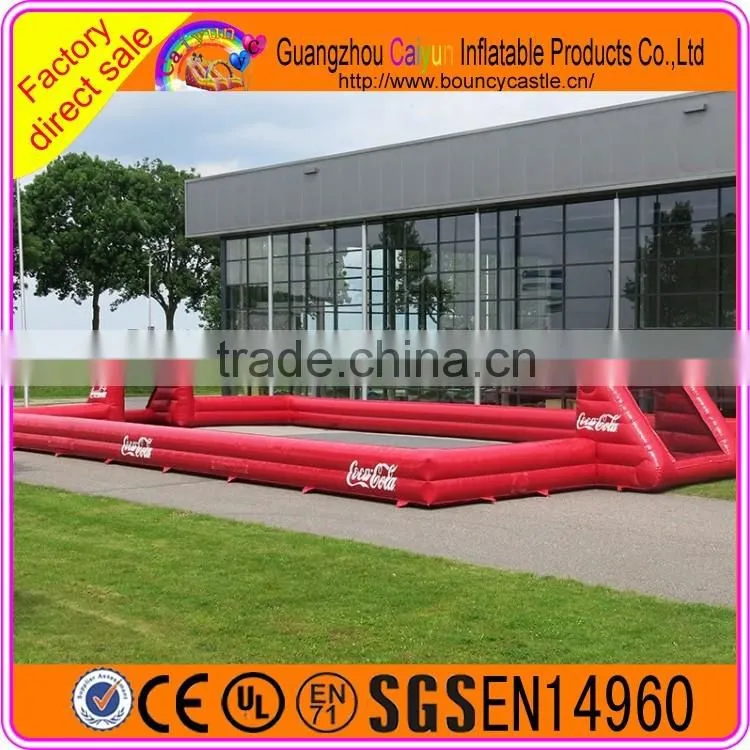 Giant inflatable football pitch,inflatable arena, inflatable football field