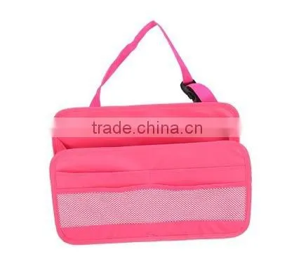 Hot sale polyester car seat storage bag car organizer bag