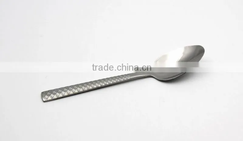 Best quality multi-purpose stainless steel tea and ice cream spoon manufacture